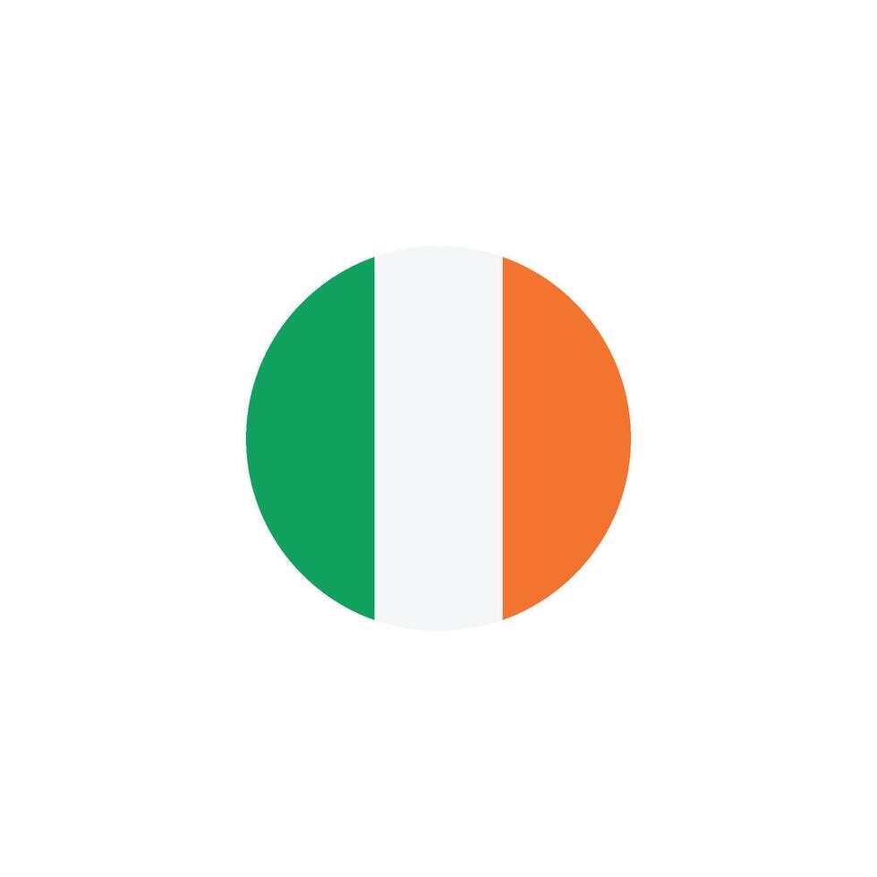 Irlanda bandera icono vector