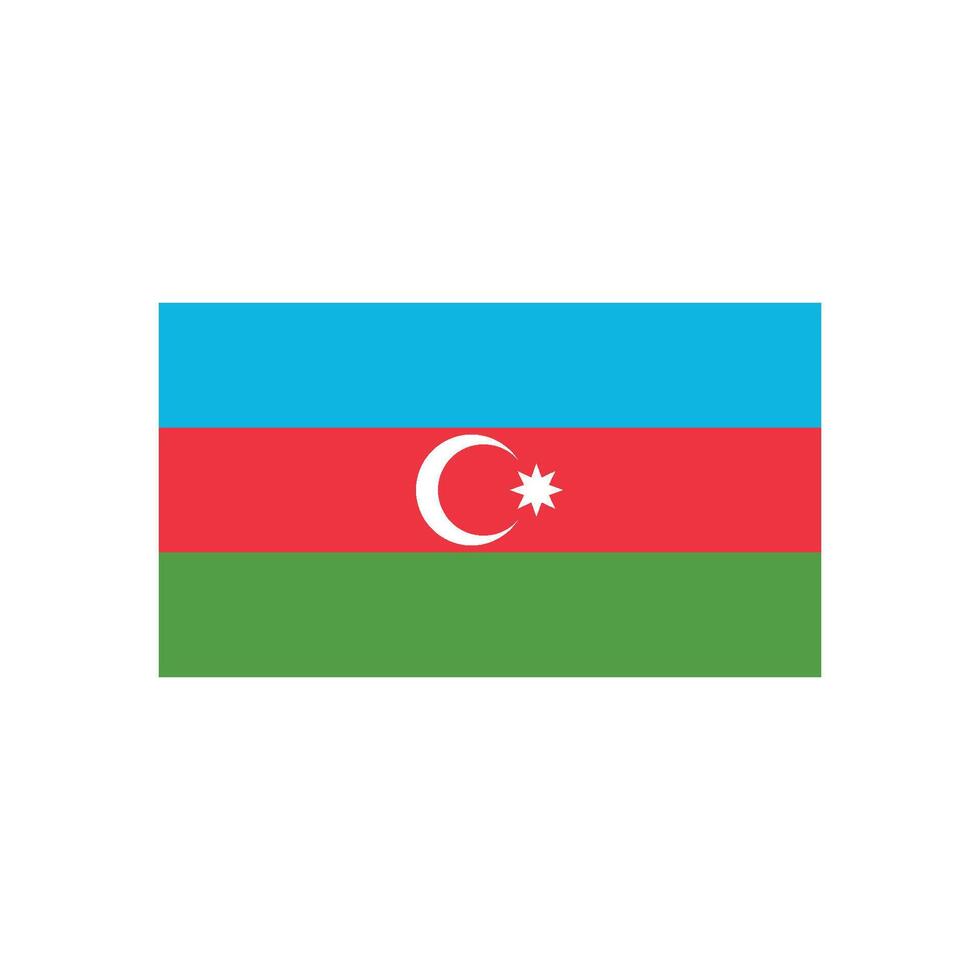 azerbaijan flag vector