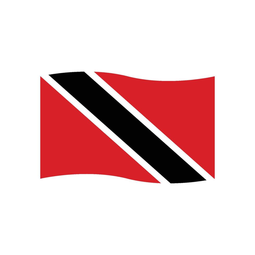 trinidad tobago bandera icono vector