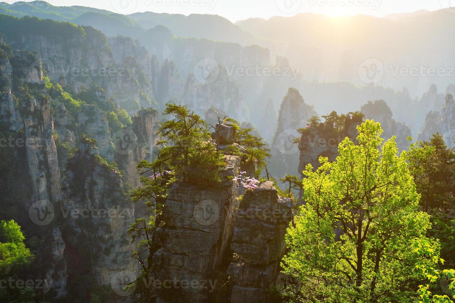 Zhangjiajie mountains, China photo