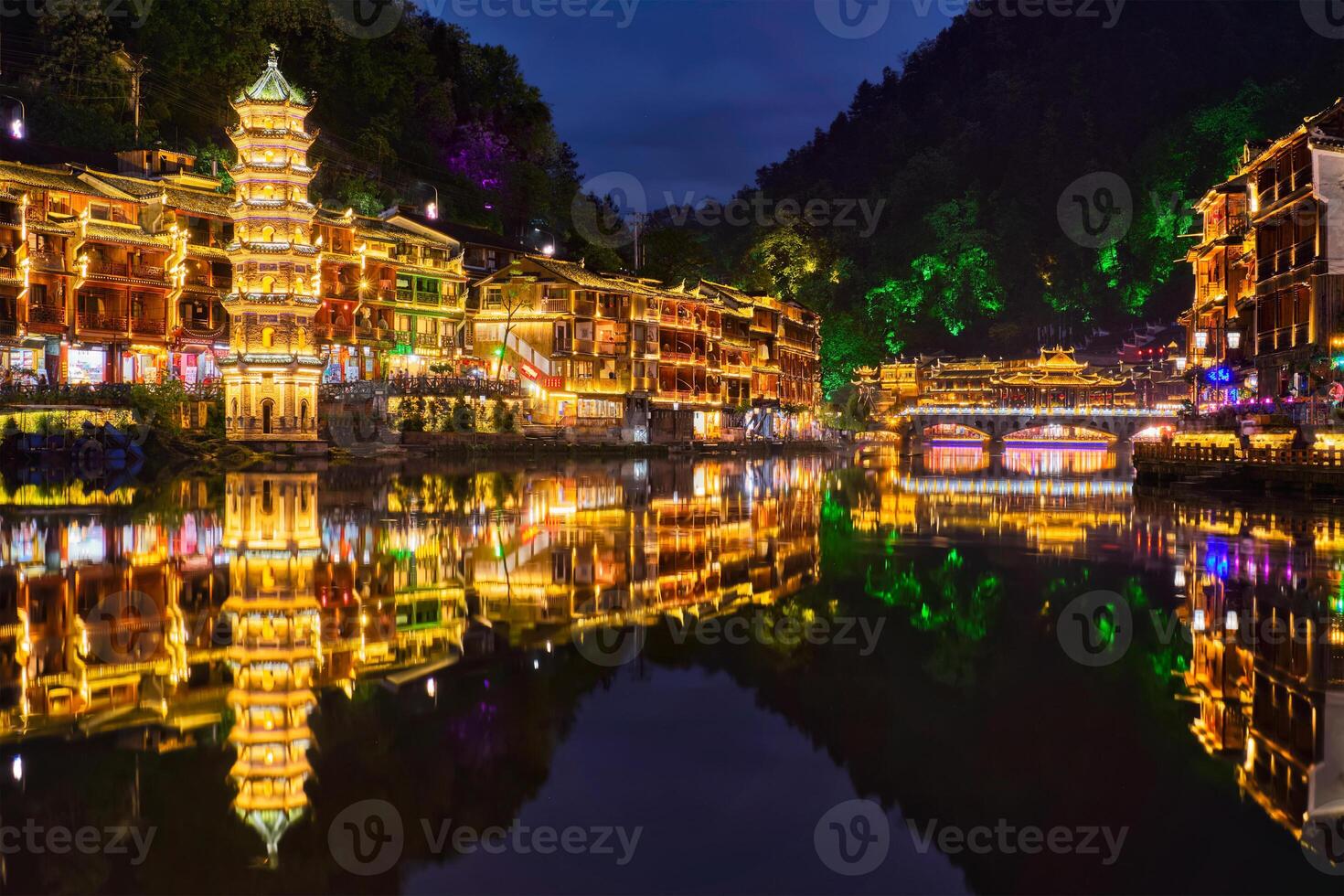 Feng Huang Ancient Town Phoenix Ancient Town , China photo