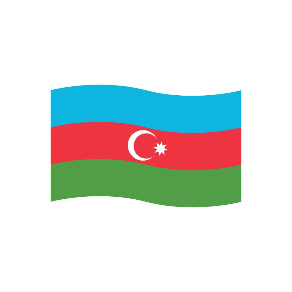 azerbaijan flag vector