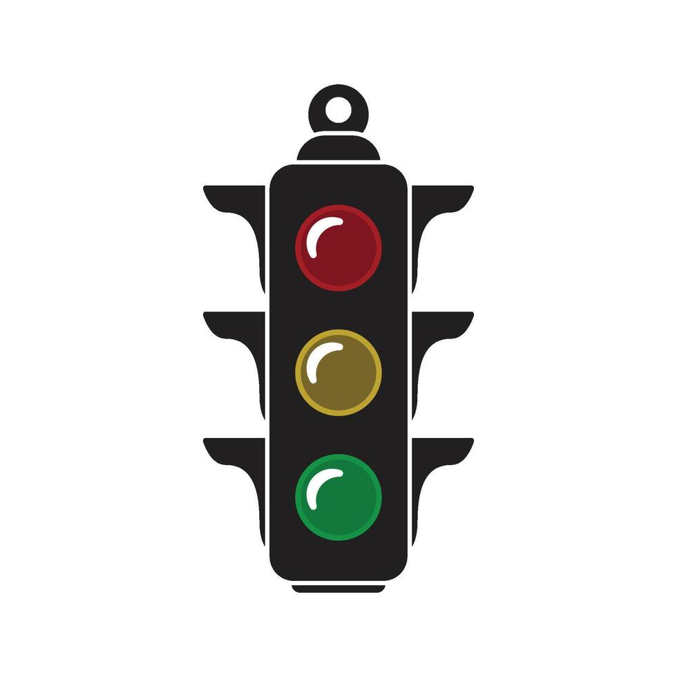 vector de icono de semáforo