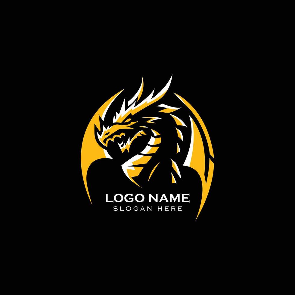 Dragon Beast Logo images vector