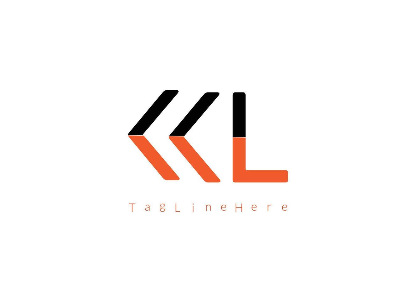 KKL Letter Professional Logo Vector Illustration Design