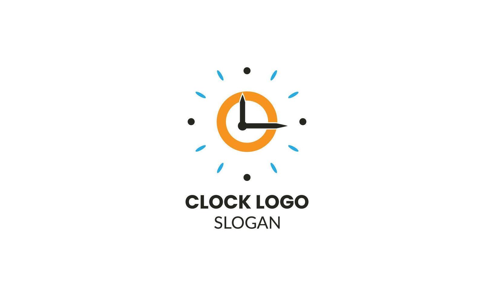 A visual representation of time's beauty, our clock logo is a celebration of our brand's journey. vector
