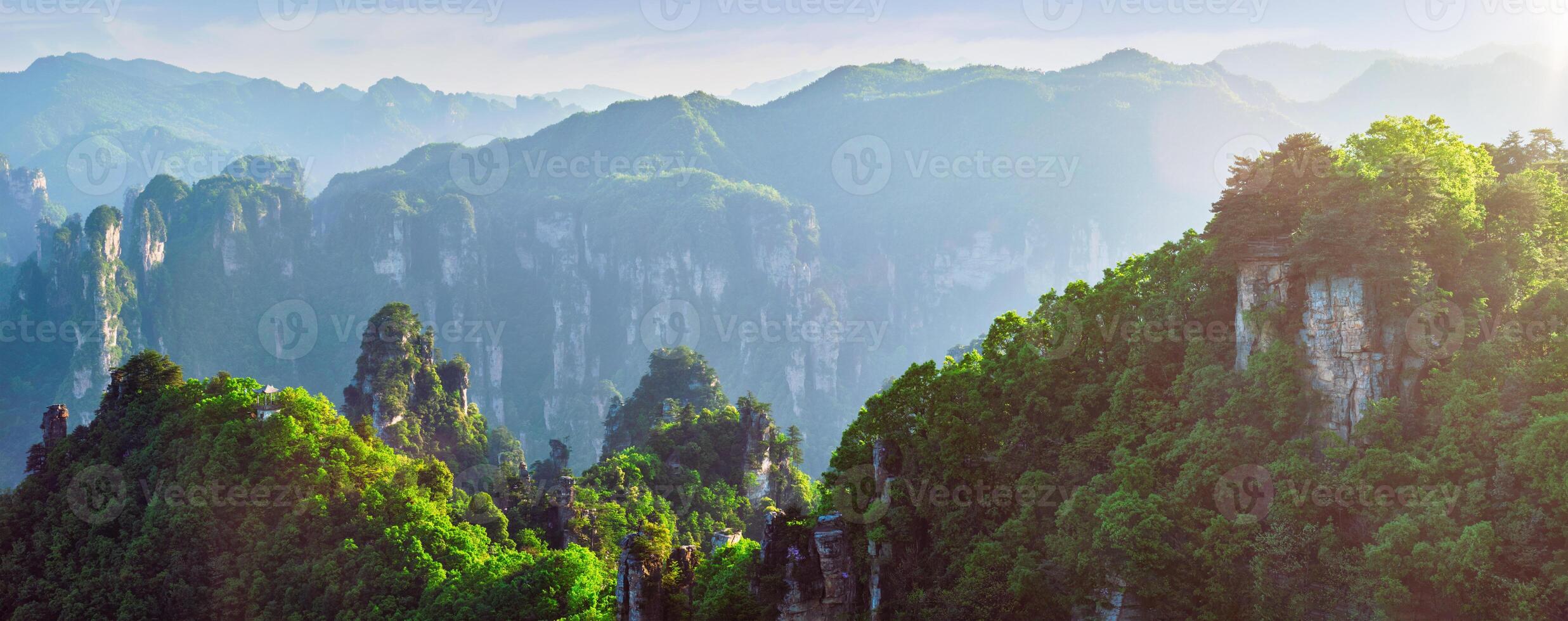 Zhangjiajie mountains, China photo