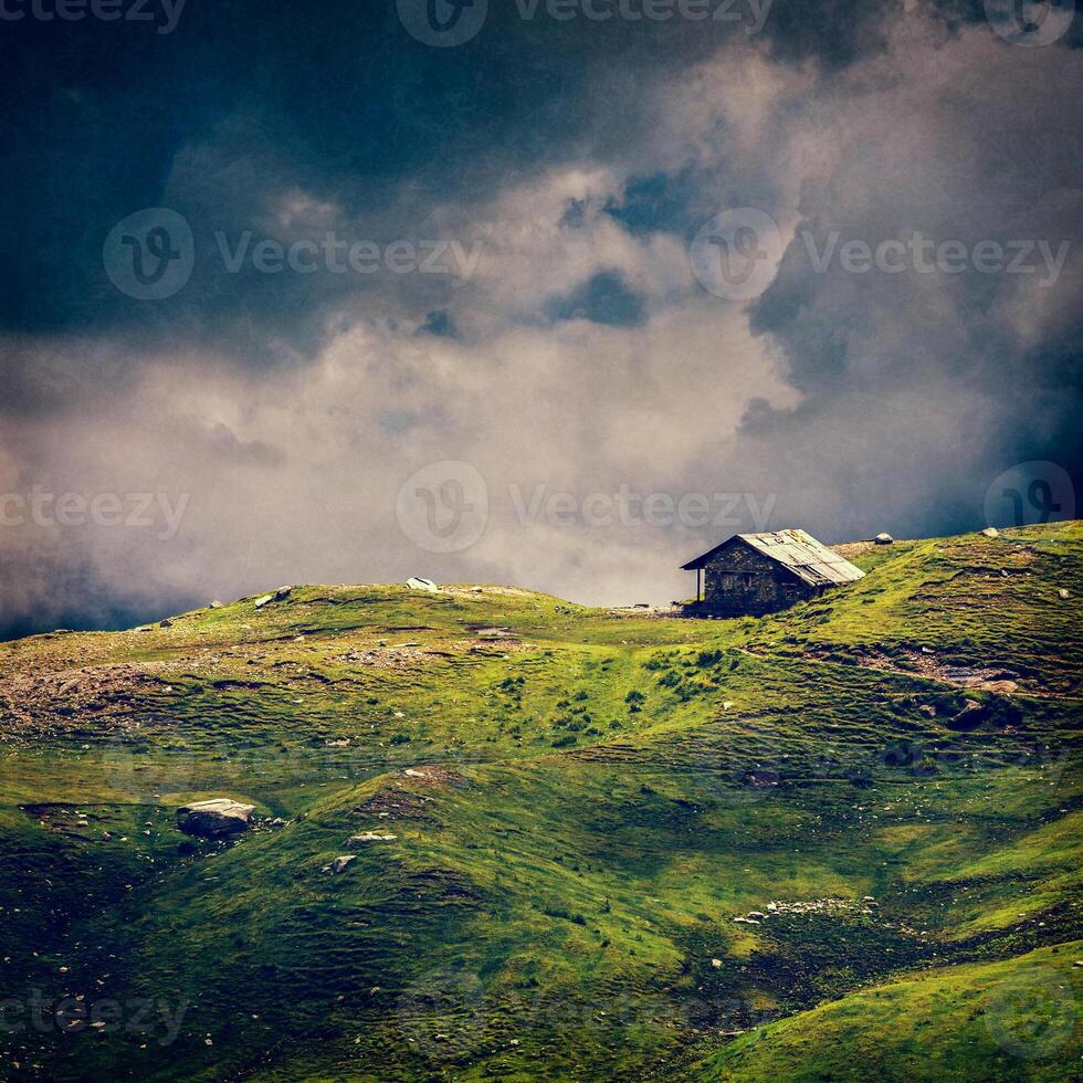 Serenity serene lonely scenery background concept photo