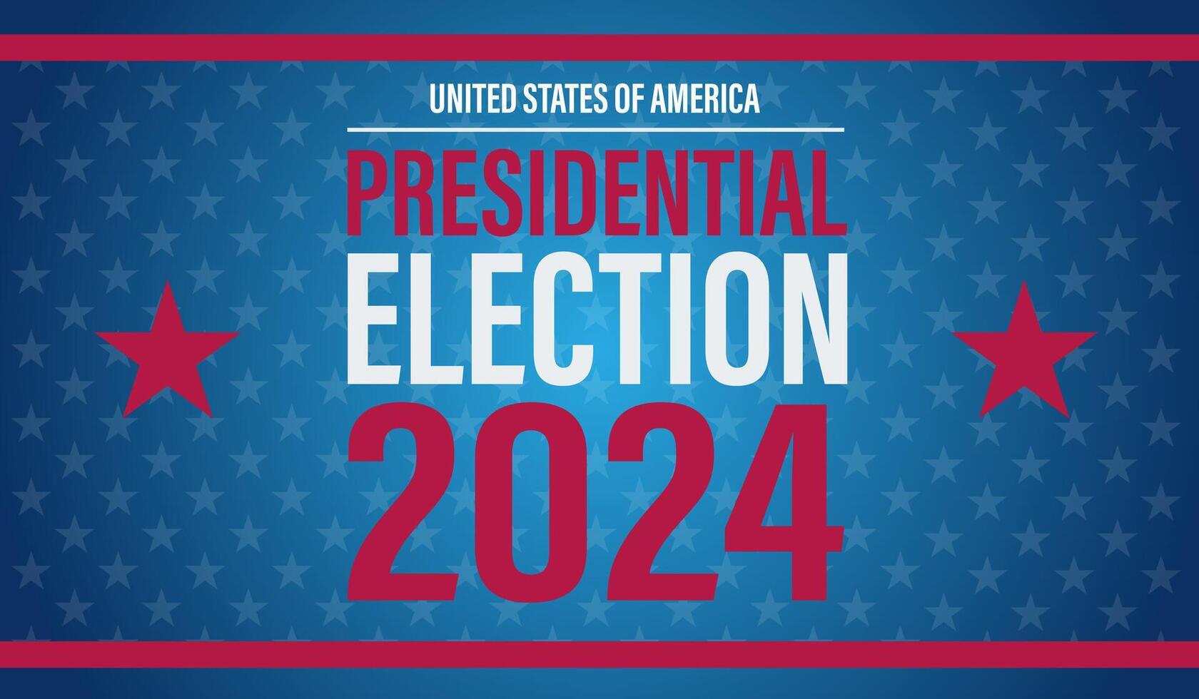 presidencial elección en Estados Unidos votar bandera o botón elección votación póster vector