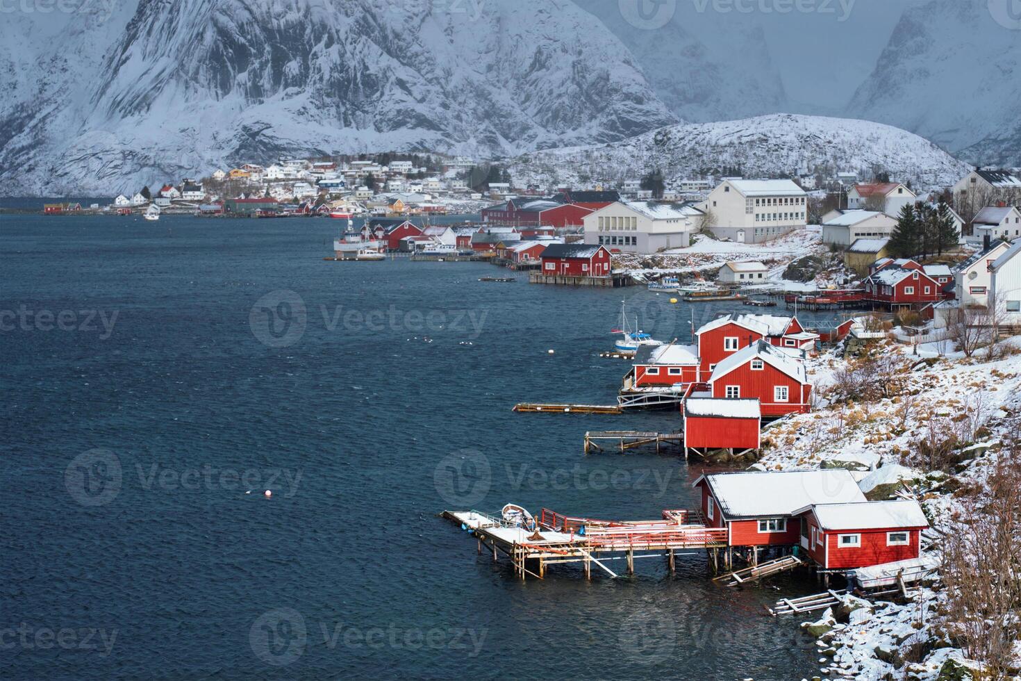 Reine fishing village, Norway photo