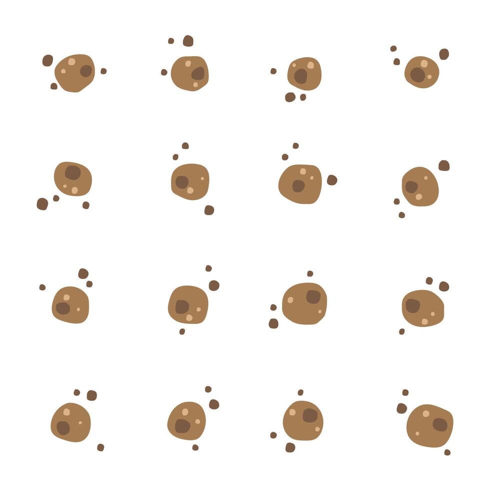 Set of round blob isolated for decoration vector illustration.