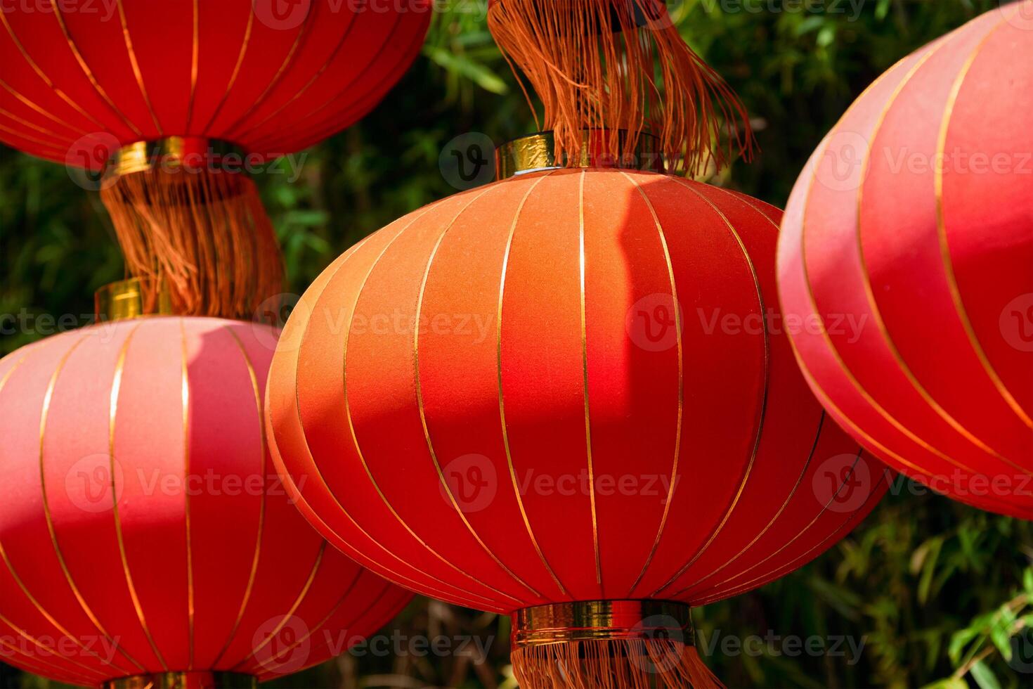 Chinese traditional lanterns photo