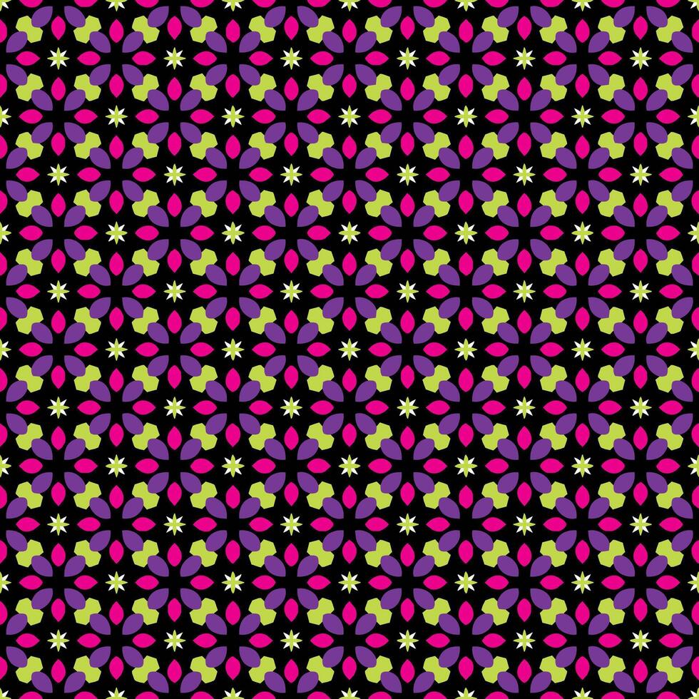 Multi color seamless abstract pattern. Background and backdrop. Multi Colored. Colorful ornamental design. Colored mosaic ornaments. vector