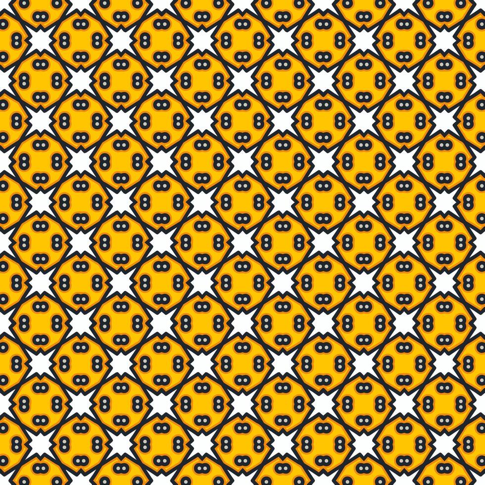 Multi color seamless abstract pattern. Background and backdrop. Multi Colored. Colorful ornamental design. Colored mosaic ornaments. Vector graphic illustration.