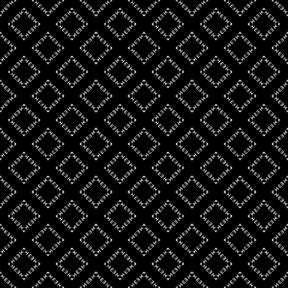 Black and white seamless abstract pattern. Background and backdrop. Grayscale ornamental design. vector