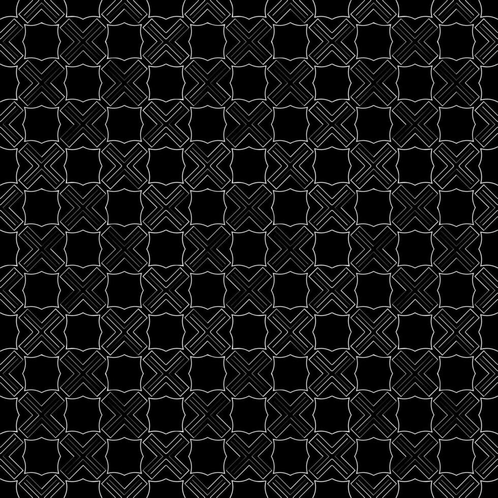 patrón abstracto sin costuras en blanco y negro. fondo y telón de fondo. diseño ornamental en escala de grises. vector