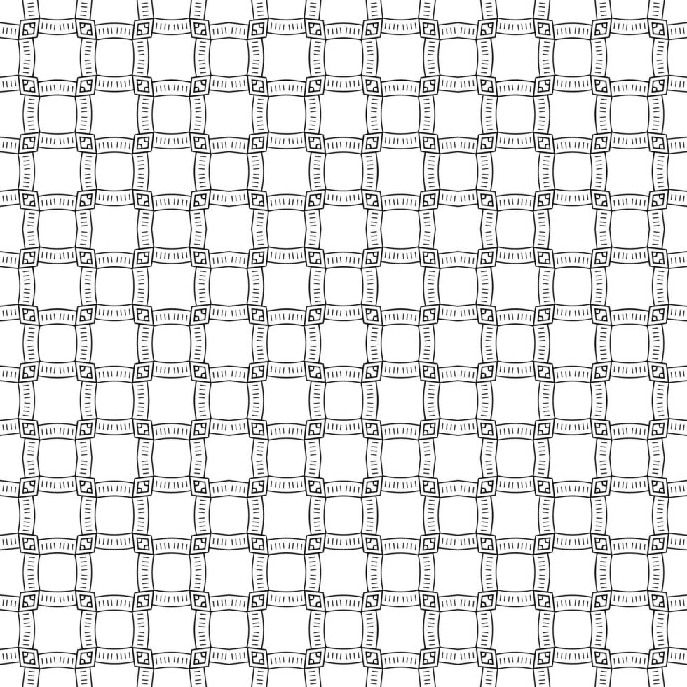 Black and white seamless abstract pattern. Background and backdrop. Grayscale ornamental design. vector