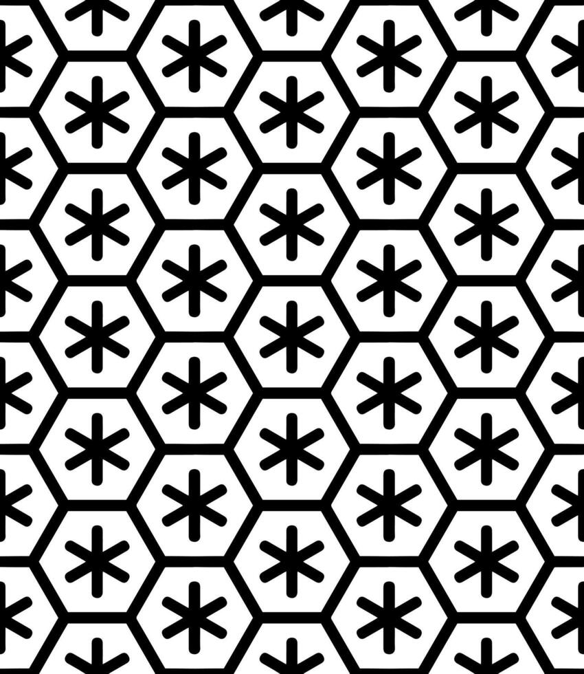 Black and white seamless abstract pattern. Background and backdrop. Grayscale ornamental design. vector