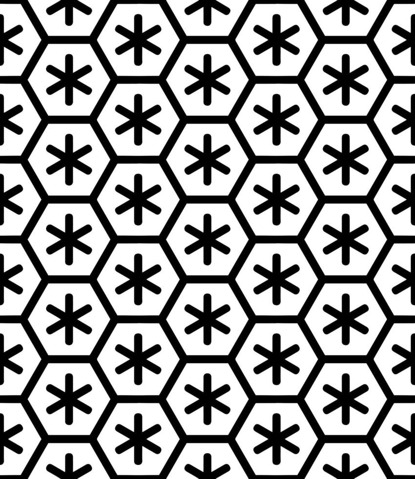 Black and white seamless abstract pattern. Background and backdrop. Grayscale ornamental design. vector