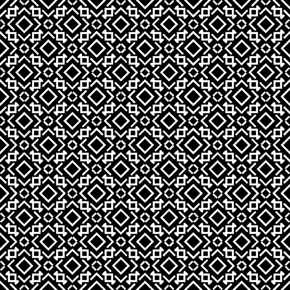 patrón abstracto sin costuras en blanco y negro. fondo y telón de fondo. diseño ornamental en escala de grises. vector