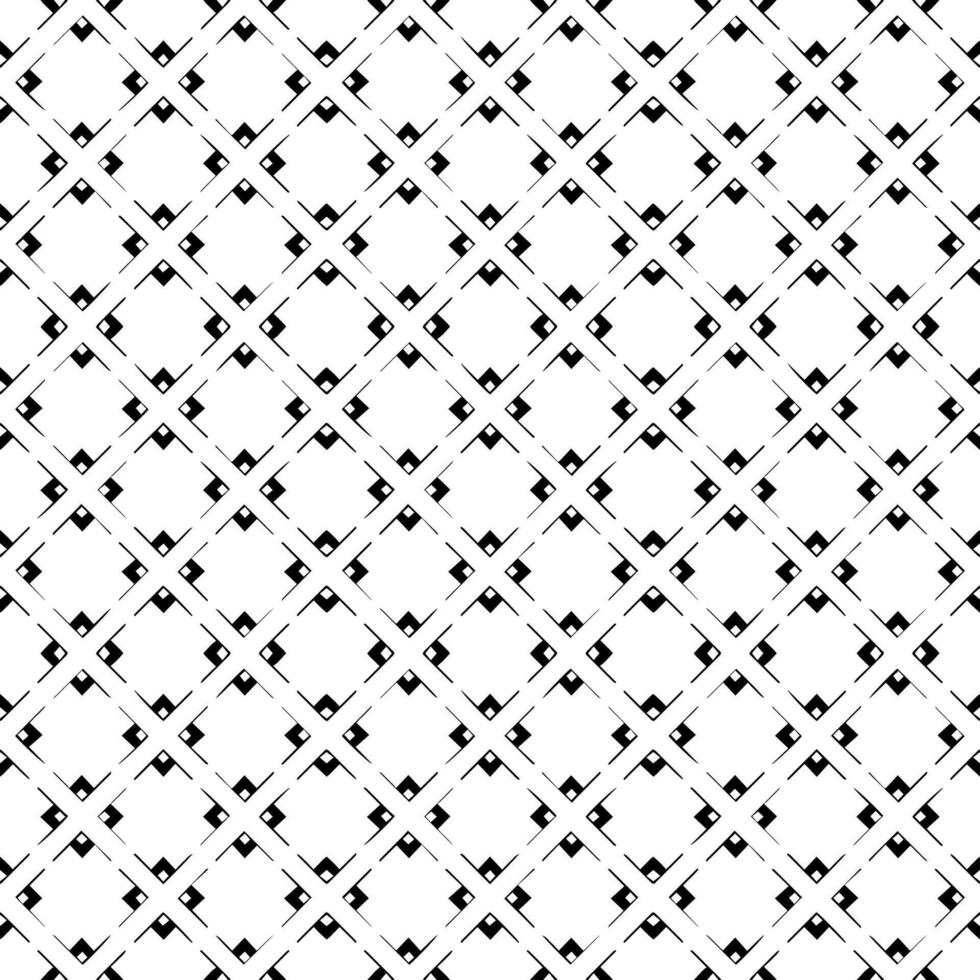 Black and white seamless abstract pattern. Background and backdrop. Grayscale ornamental design. vector