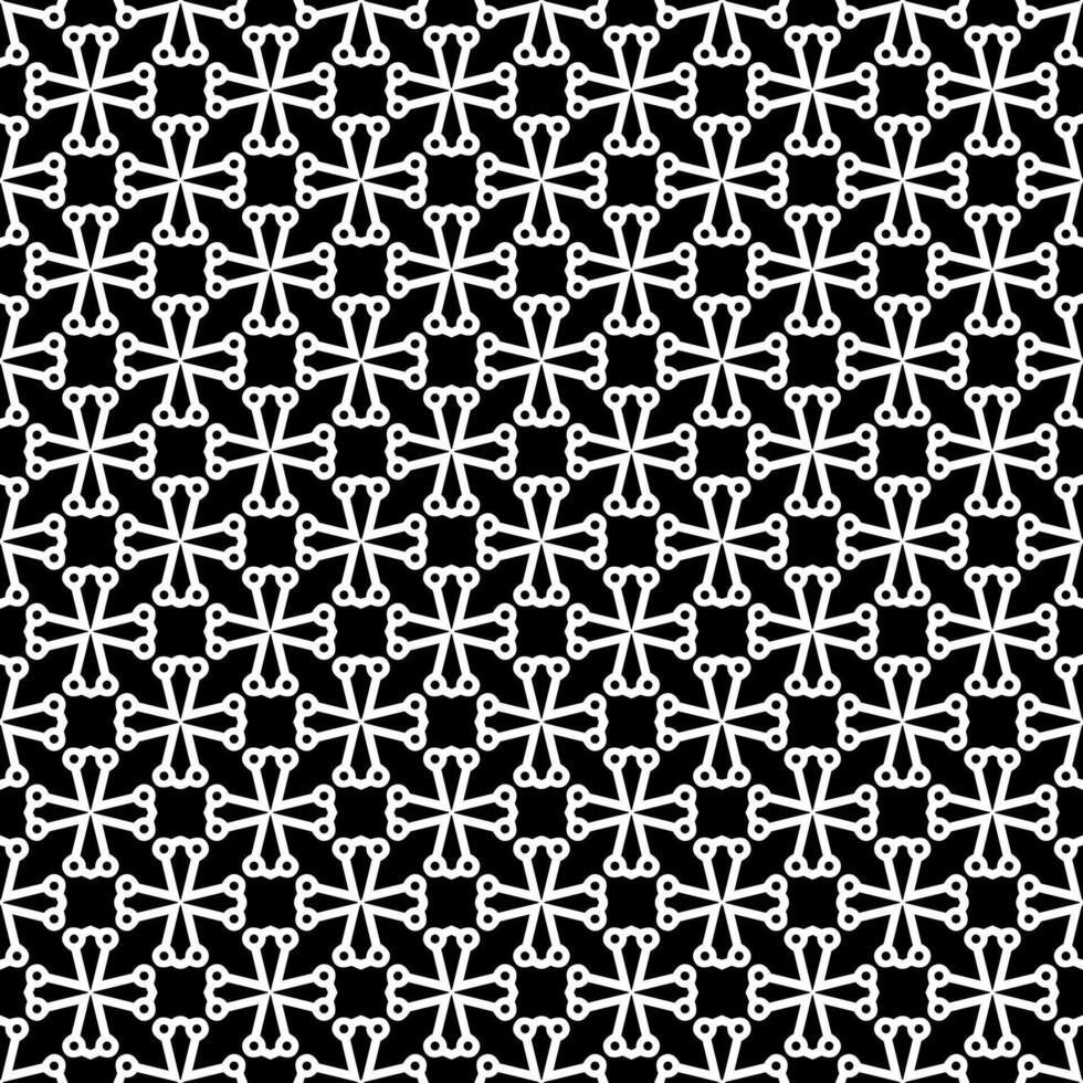 Black and white seamless abstract pattern. Background and backdrop. Grayscale ornamental design. vector