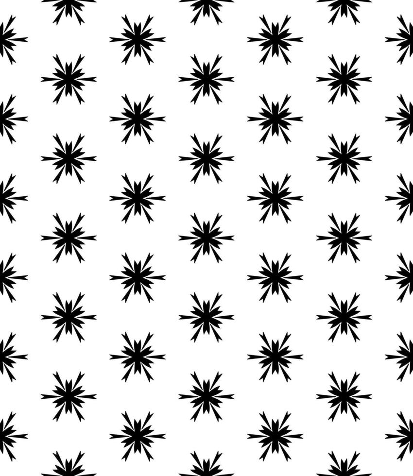 Black and white seamless abstract pattern. Background and backdrop. Grayscale ornamental design. vector