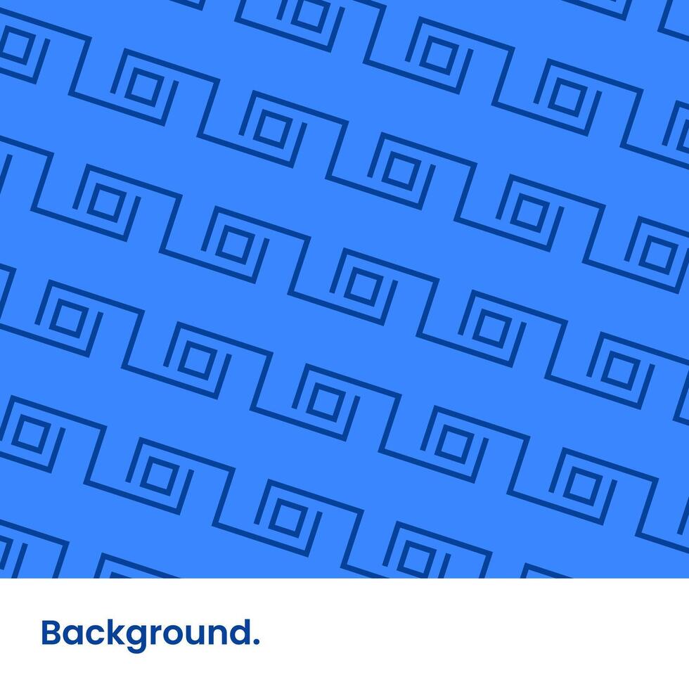 Square pattern background in blue colors. Colorful background vector illustration.