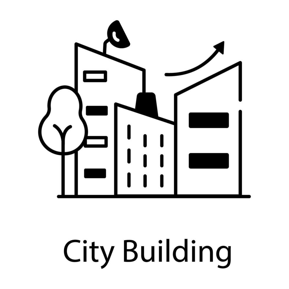 Depicting Smart Gadgets and Buildings vector