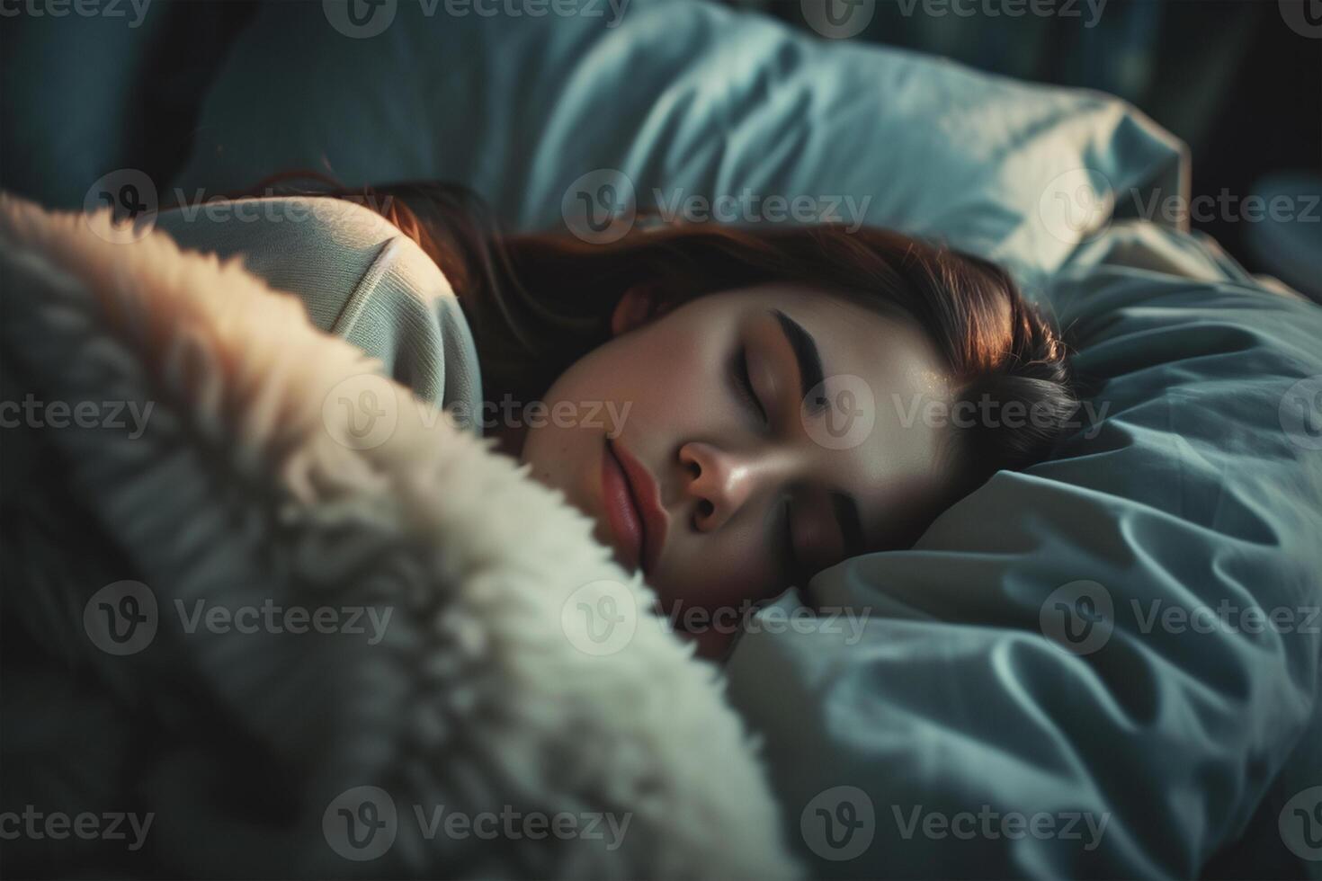 AI generated World Sleep Day Social Media Post photo