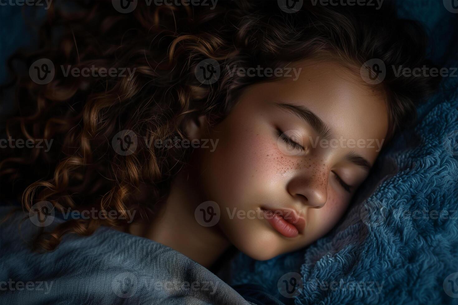 AI generated World Sleep Day Social Media Post photo