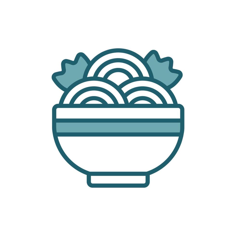 noodles icon vector design template simple and clean