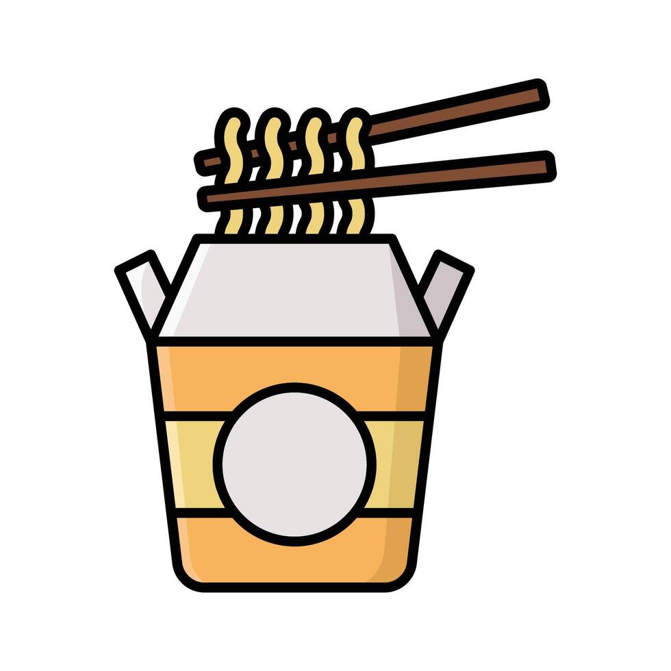 noodles icon vector design template simple and clean