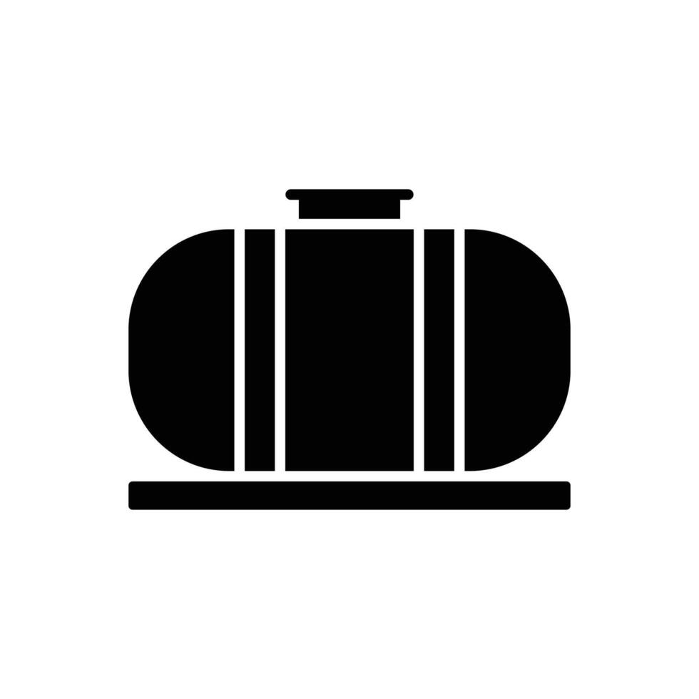 oil tank icon vector design template simple and clean