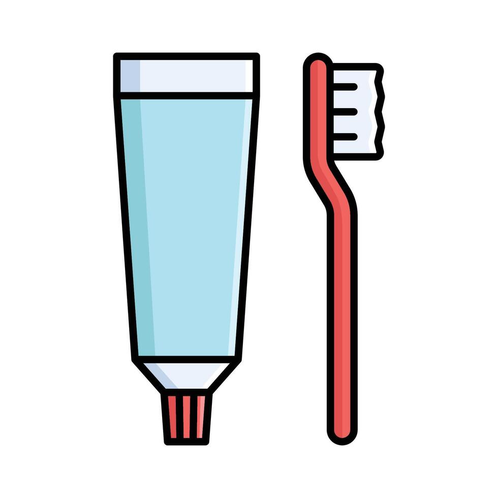 tooth paste icon vector design template simple and clean