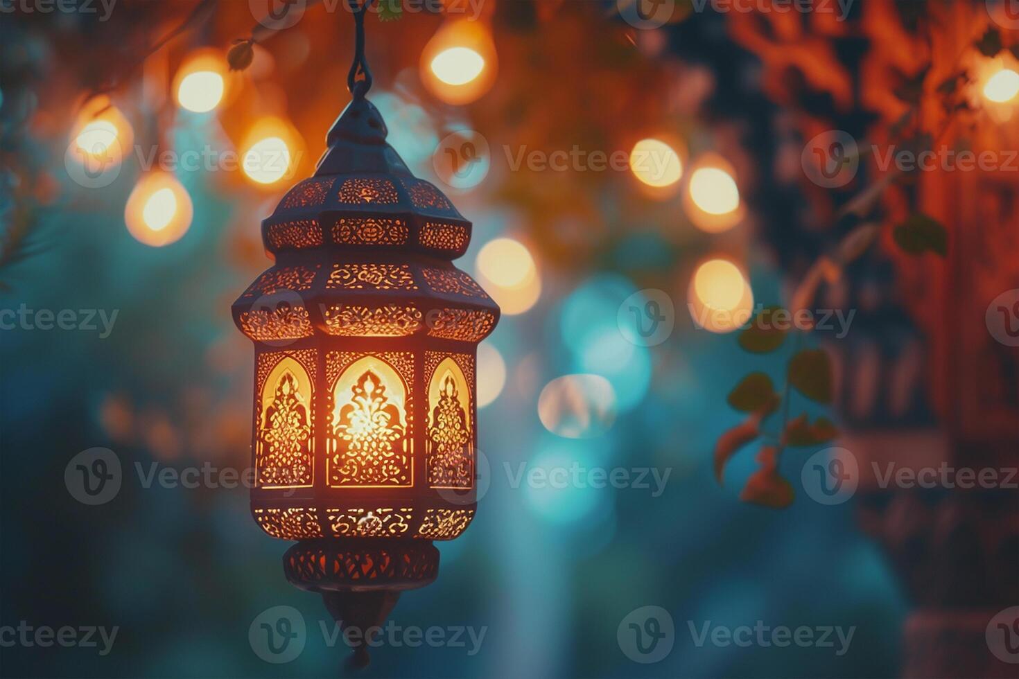 ai generado concepto para islámico celebracion día Ramadán kareem foto