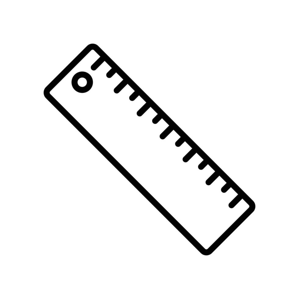 ruler icon vctor design template in white background vector