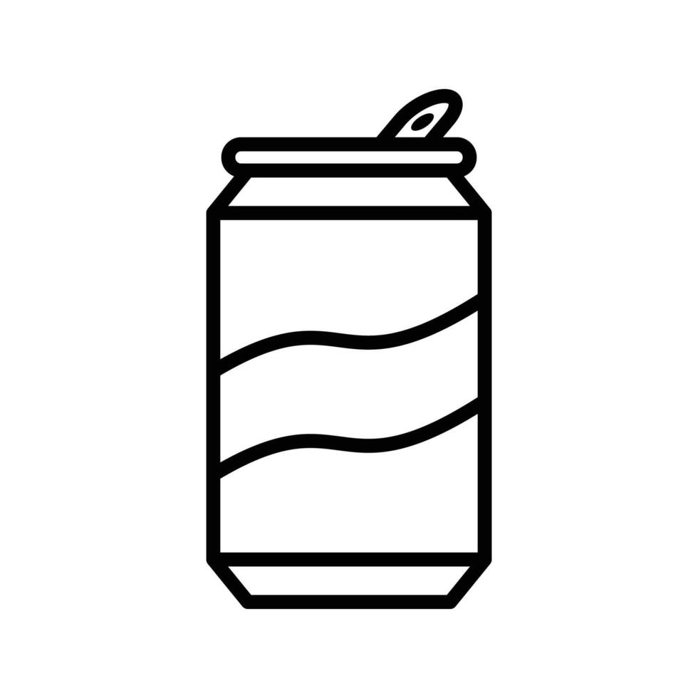 soda can icon vector design template in white background