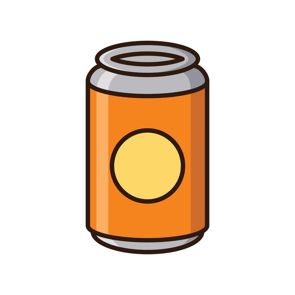 soda can icon vector design template in white background