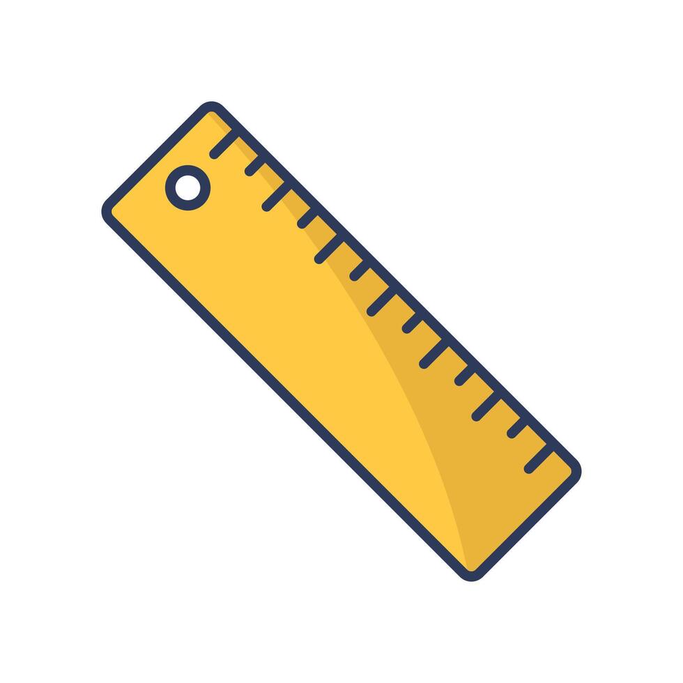 ruler icon vctor design template in white background vector