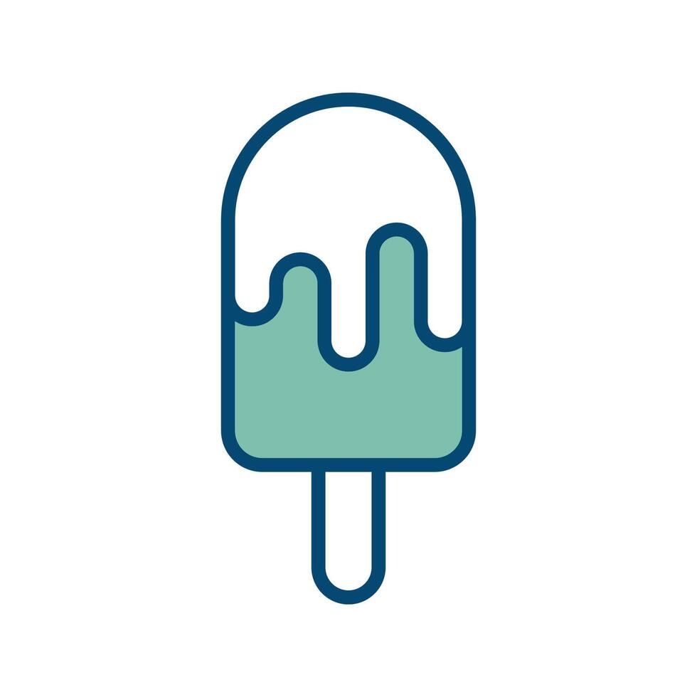ice cream icon vector design template in white background