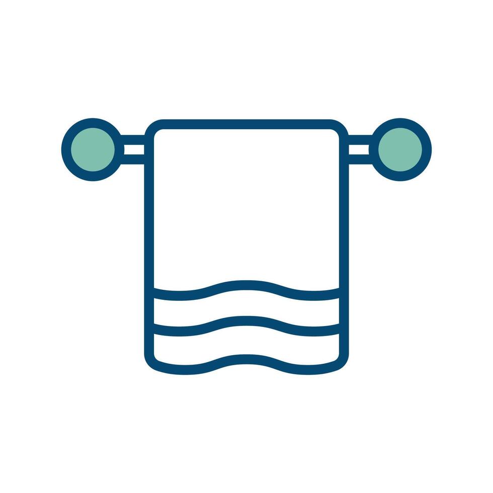 towel icon vector design template in white background