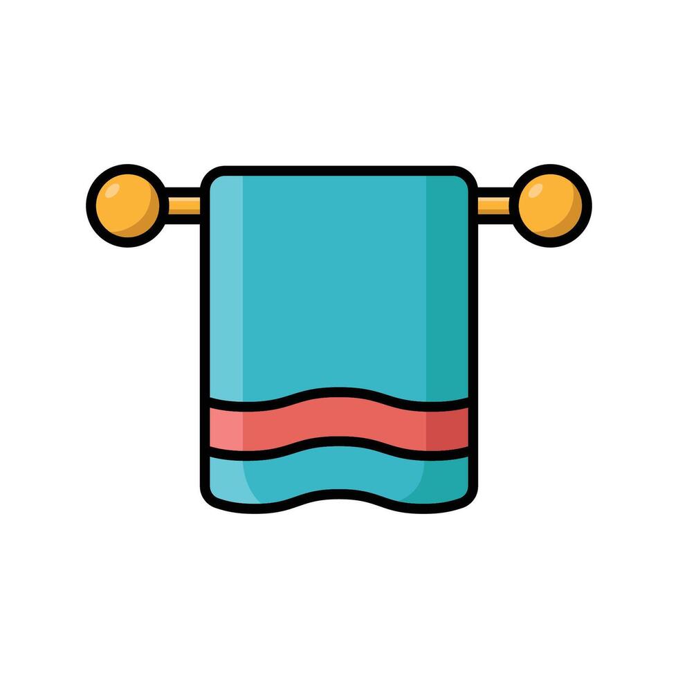 towel icon vector design template in white background