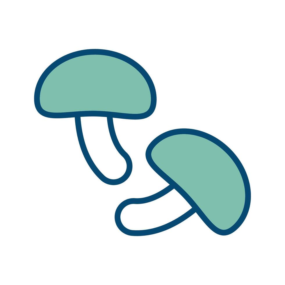 mushroom icon vector design template in white background