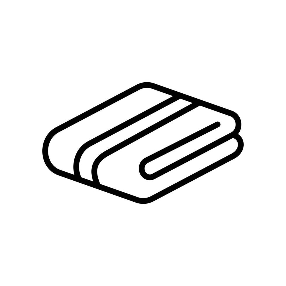 toalla icono vector diseño modelo en blanco antecedentes