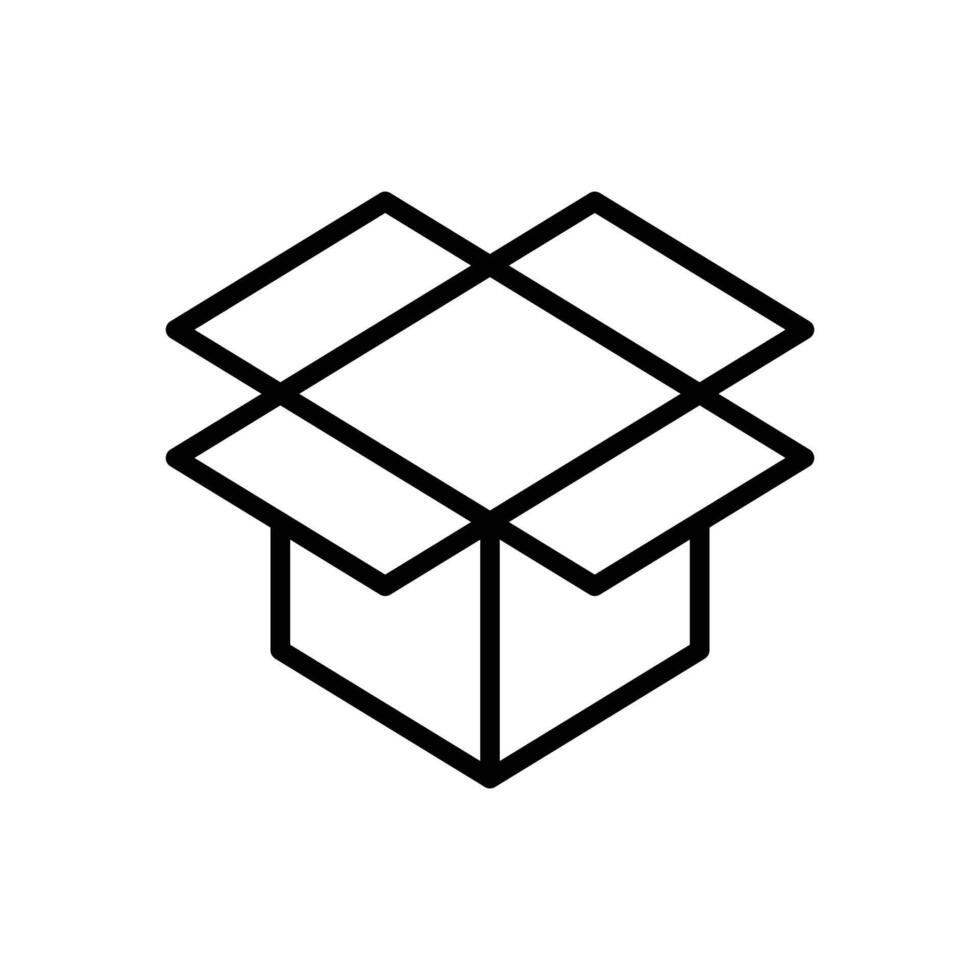 box icon vector design template in white background