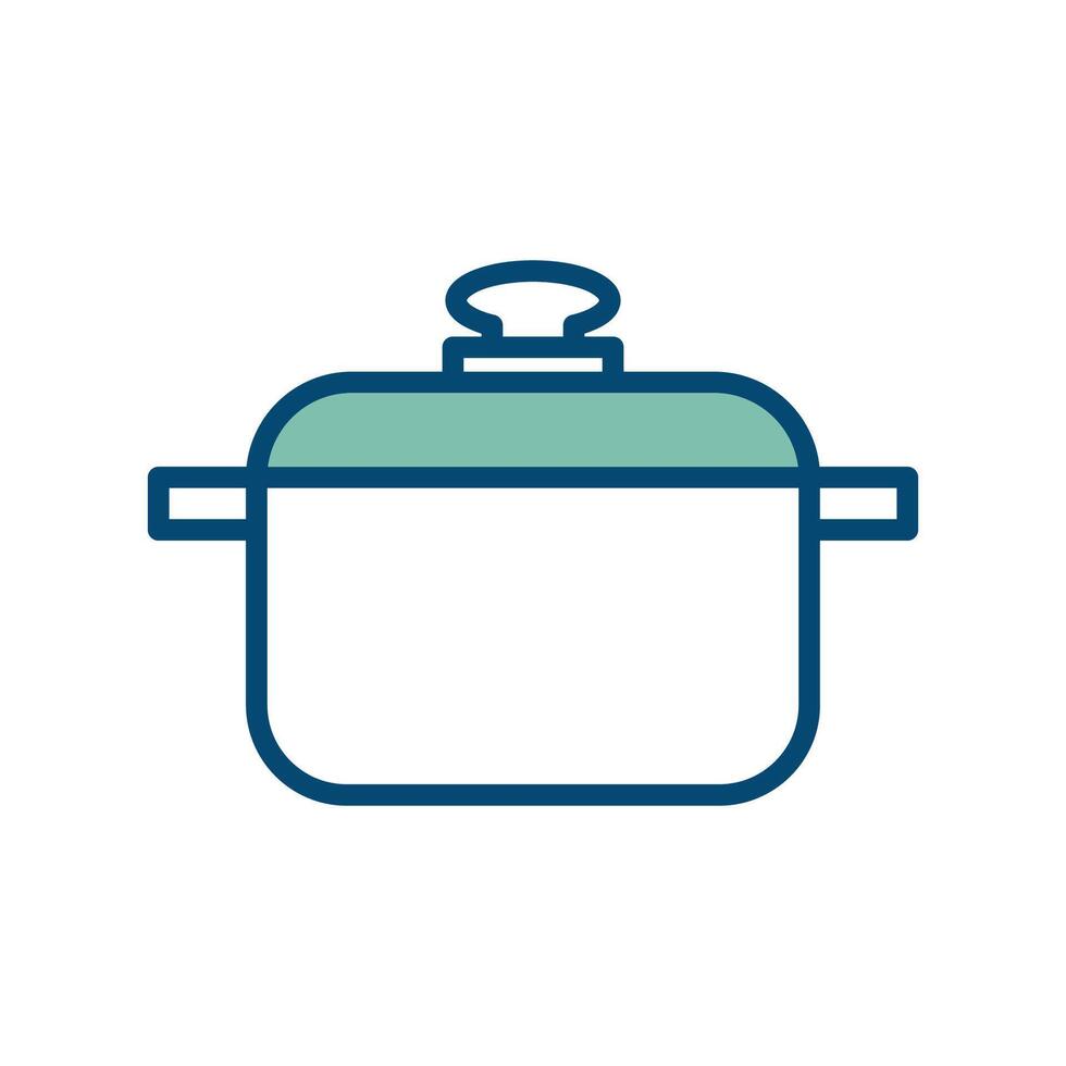 sauce pan icon vector design template in white background