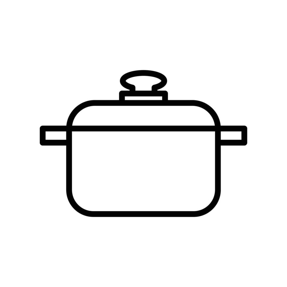 sauce pan icon vector design template in white background