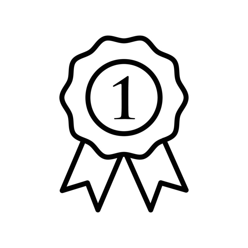 award icon vector design template in white background