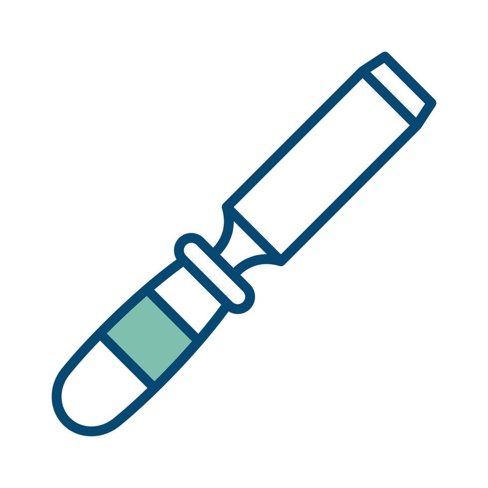 chisel icon vector design template in white background
